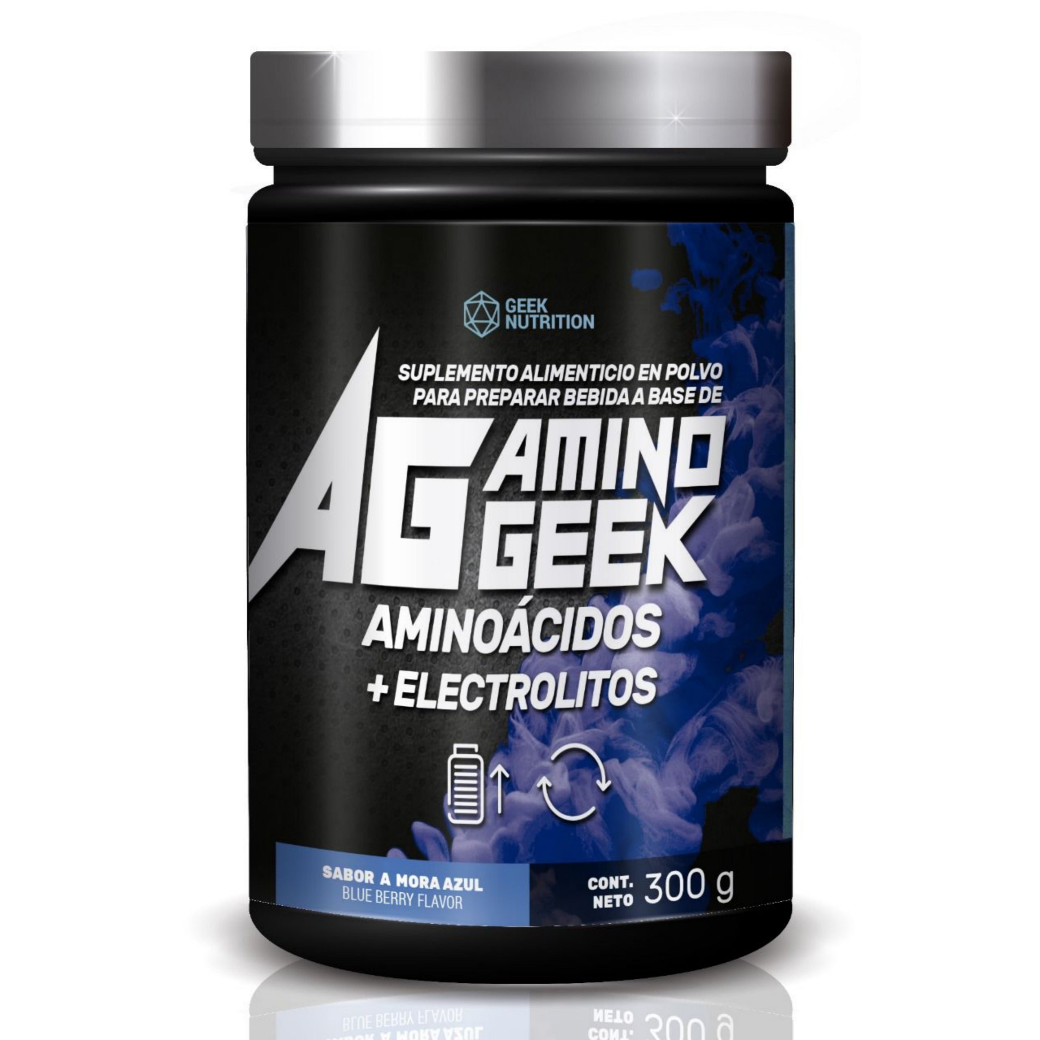 AMINO GEEK SABOR MORA AZUL