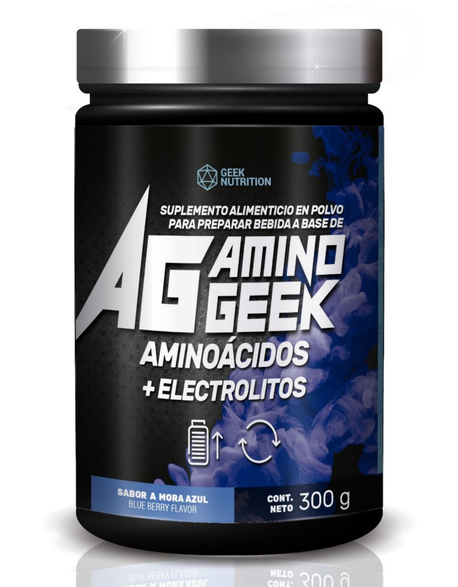 AMINO GEEK SABOR MORA AZUL